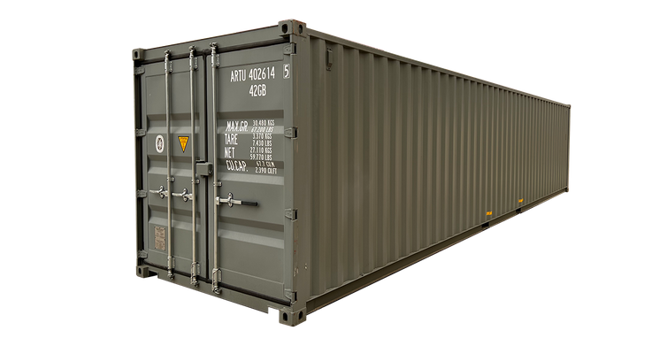 40ft High Cube Wind and Water Tight Container - West Gulf Container