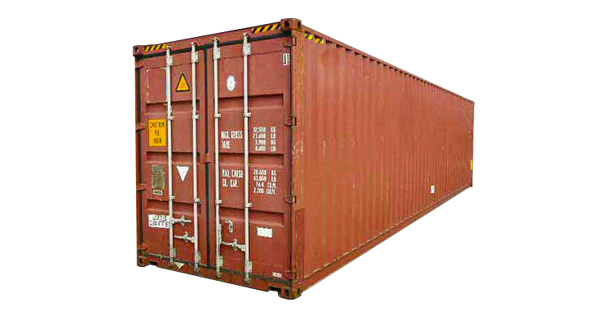 40ft Cargo Worthy High Cube Container