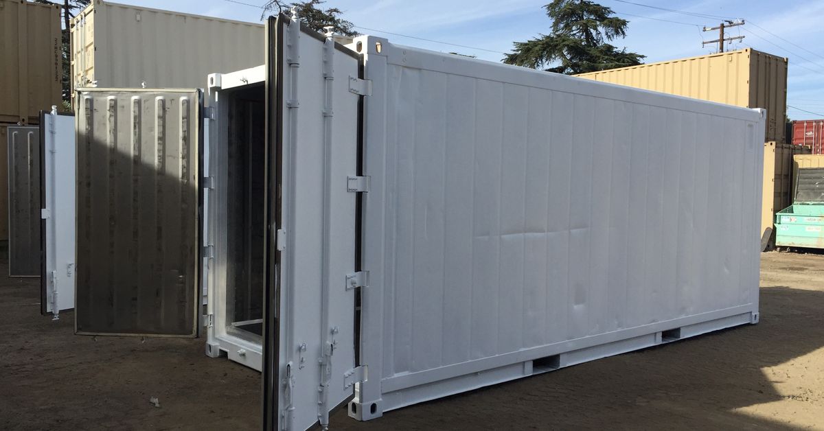 20ft Double Door Shipping Containers for Rent, 20ft double door ...