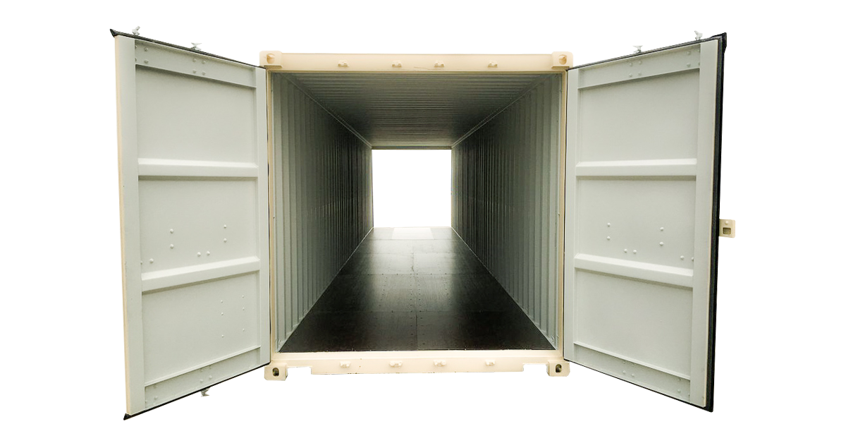 40ft One Trip Double Door High Cube Container