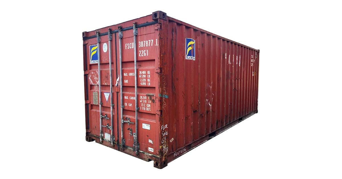 20' Standard Container - Wind And Water Tight