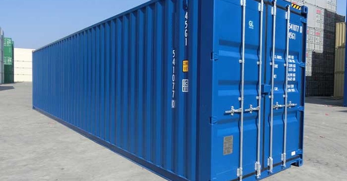 40' High Cube Container - One Trip