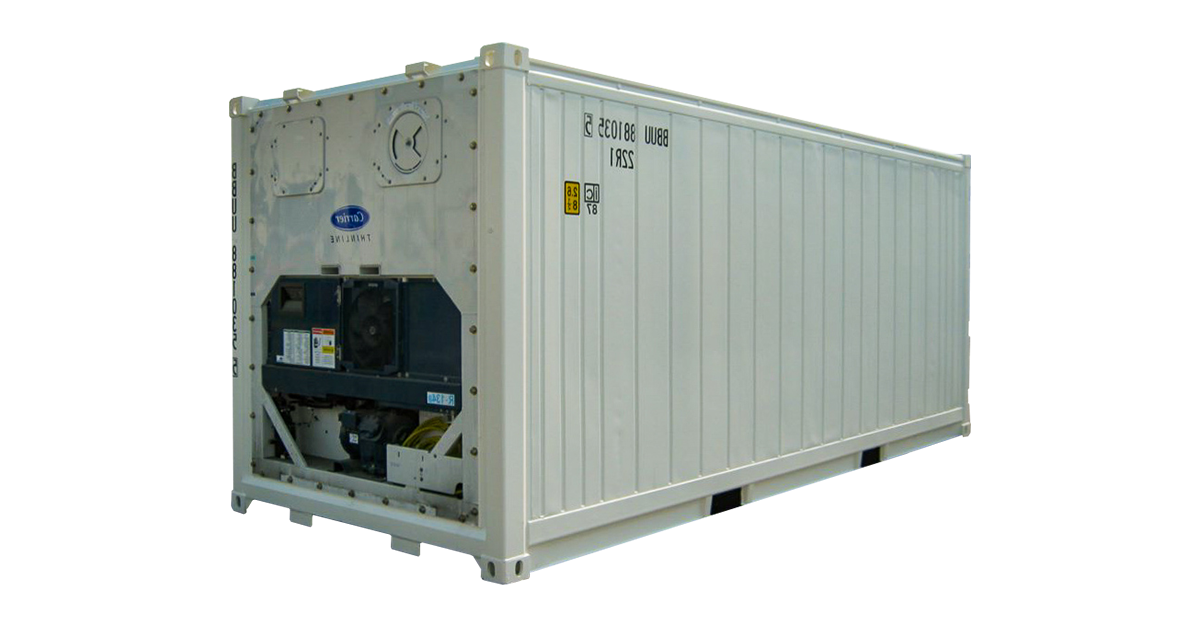 20’ Refrigerated Container - Working