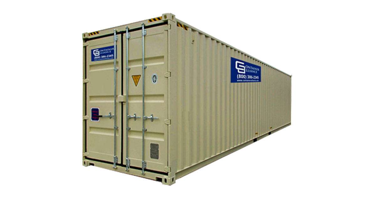 40' High Cube Container - Rental