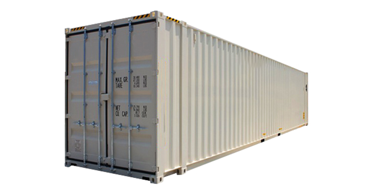 45' High Cube Container One Trip W/ Lockbox