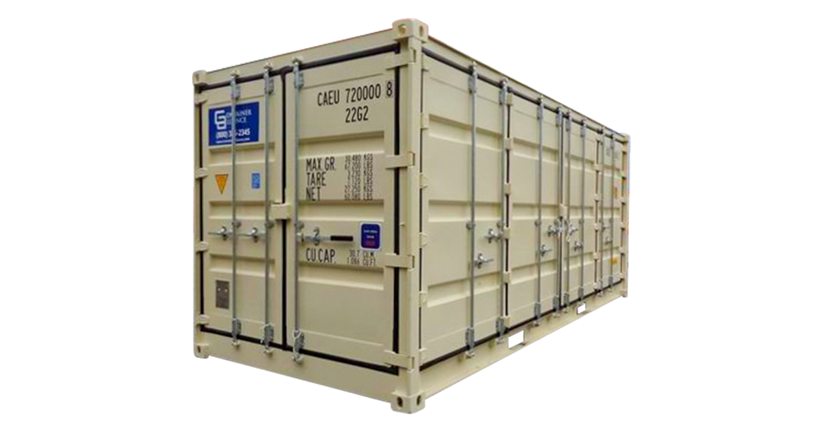 20' Open Side Container - Rental