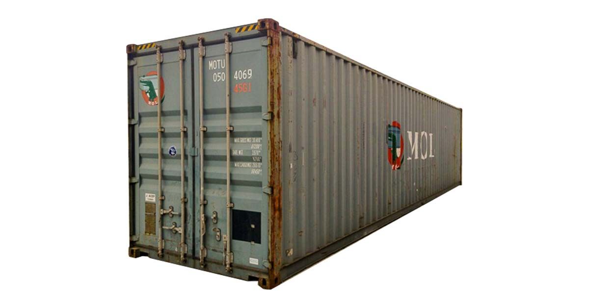 40ft Wind Water Tight High Cube Container