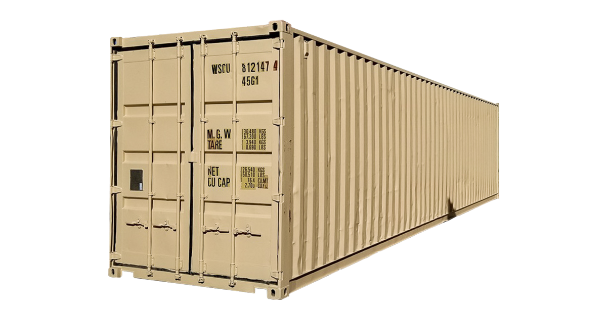 40ft High Cube Wind and Water Tight Shipping Container, 40ft High Cube