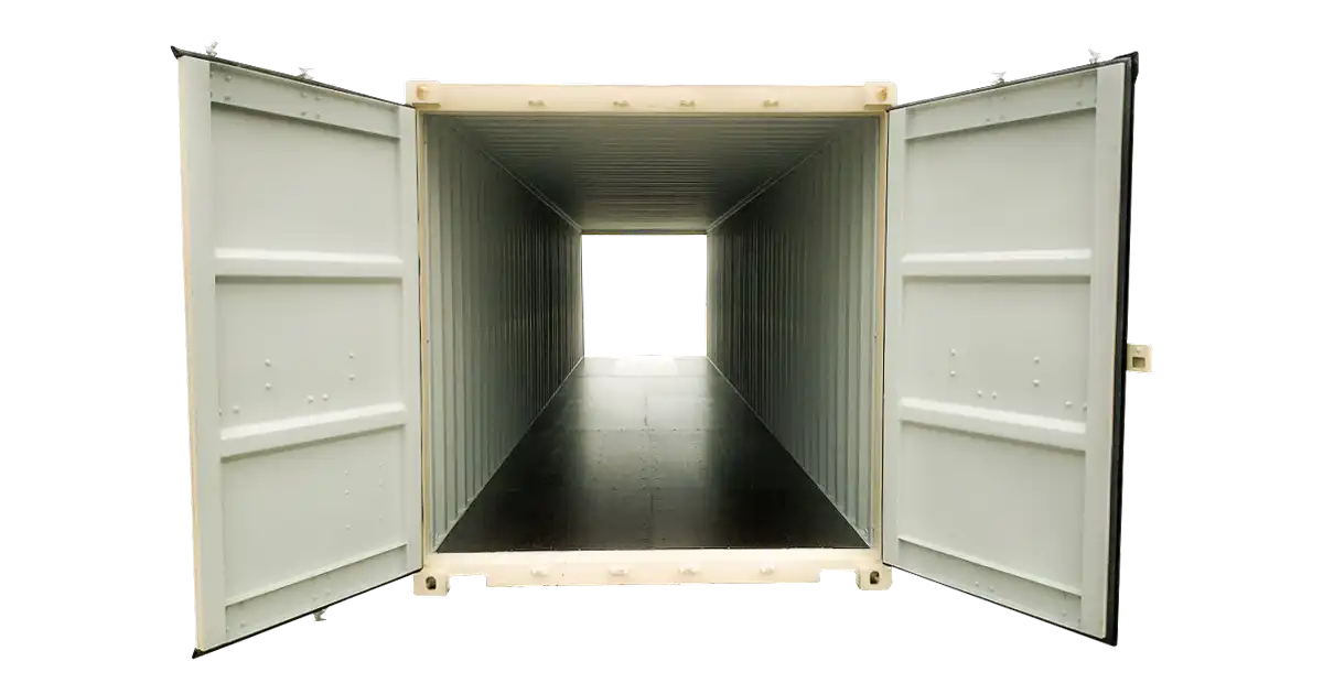 40' Standard Container Double Door - One Trip
