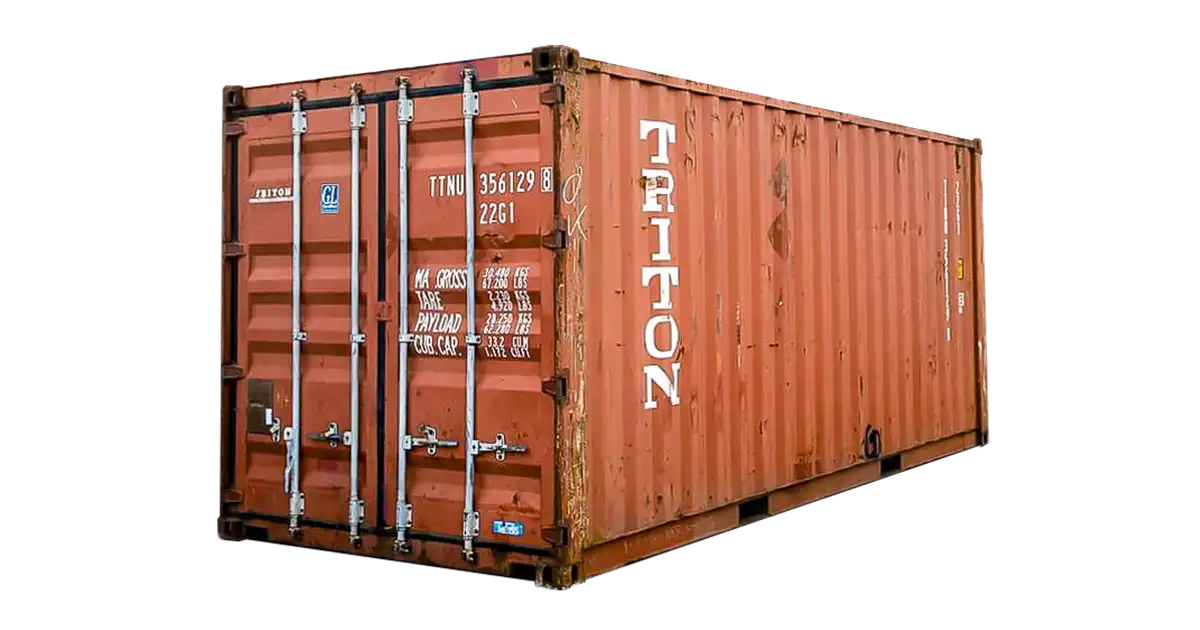 20' Standard Container - Wind And Water Tight