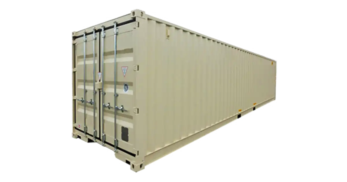 40' Standard Container - One Trip
