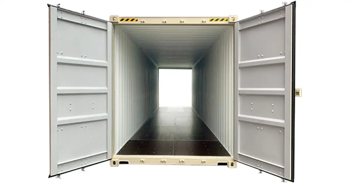 40' High Cube Double Door - One Trip