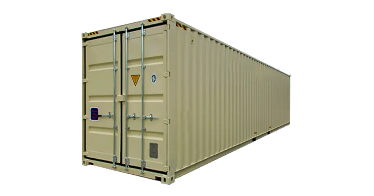 40' High Cube Container - One Trip