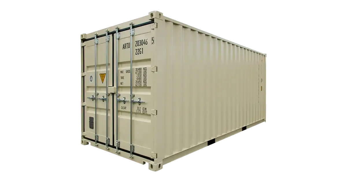 20' Standard Container - One Trip