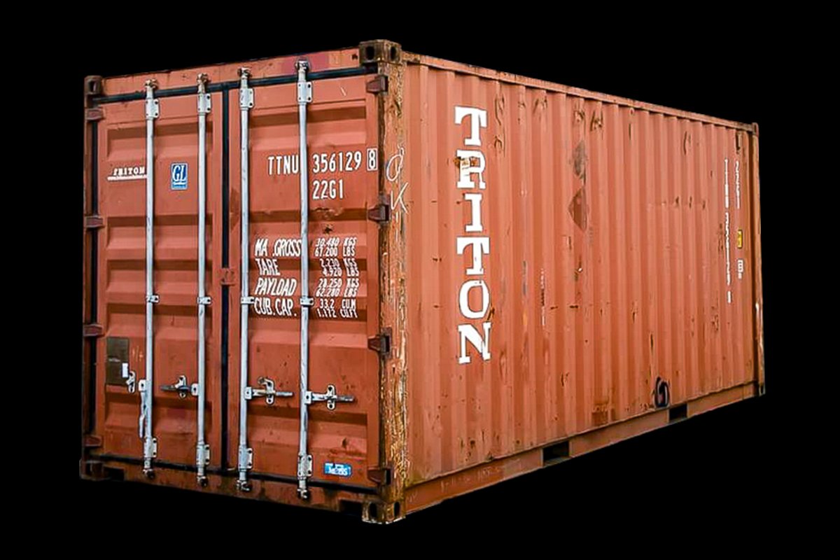 20ft wind and water tight storage container, 20ft wind and