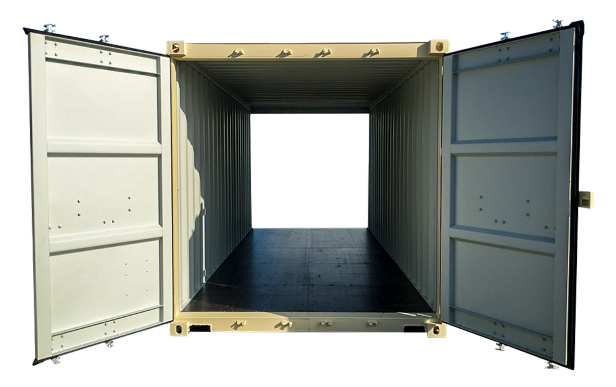 20ft Double Door One Trip Shipping Container