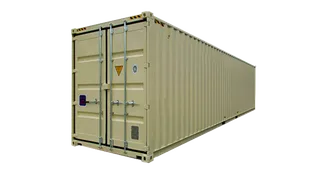 40ft High Cube One Trip Container