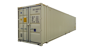 45' High Cube Container One Trip W/ Lockbox