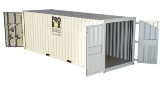 20' Double Door Container - Rental