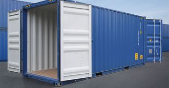 20' Standard Double Door Container - One Trip