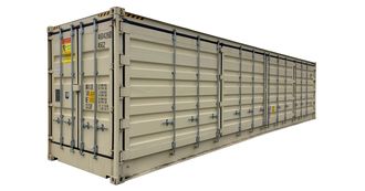 40' Open Side High Cube Container - One Trip