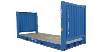 20' Flatrack Container - Cargo Worthy